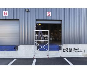 Andamio EN1004 de aluminio tubular Expert Pro